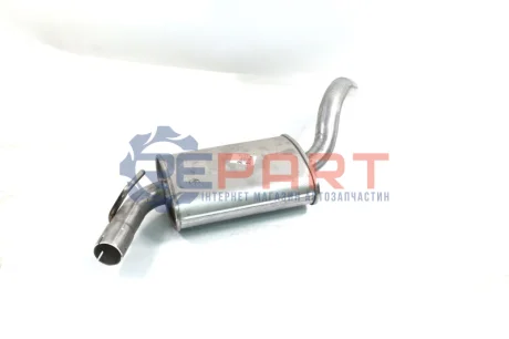 Глушник середній VW Golf III 1.8 kat./Vento 91-98 POLMOSTROW 30.30
