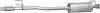 Глушник VW Crafter, Mercedes Sprinter 906 2.2/2.5/3.0 CDi 07-11 POLMOSTROW (3090) зображення 1