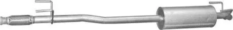 Глушник VW Crafter, Mercedes Sprinter 906 2.2/2.5/3.0 CDi 07-11 POLMOSTROW 3090