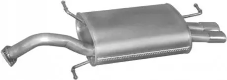 Глушитель Volvo S40/V40 2.0i -16V 02/96 -00 POLMOSTROW 31252