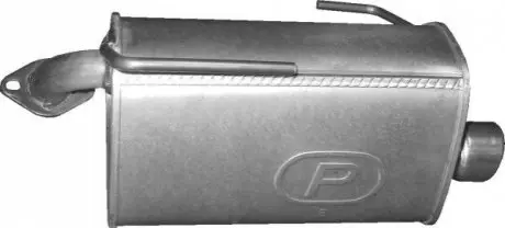 Глушитель выхлопных газов POLMOSTROW 4623