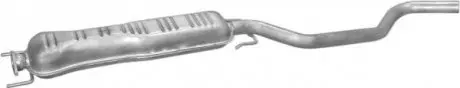 Глушитель SAAB SRODKOWY 9-5 2.0T POLMOSTROW 4816