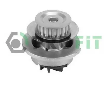 Помпа води Opel Corsa A/Kadett E/Vectra A/Ascona C 1.4i/S/Si/1.6i/GSI 86-95 (19z) (B/B) (8 лоп) PROFIT 1701-0443 Купити в Україні
