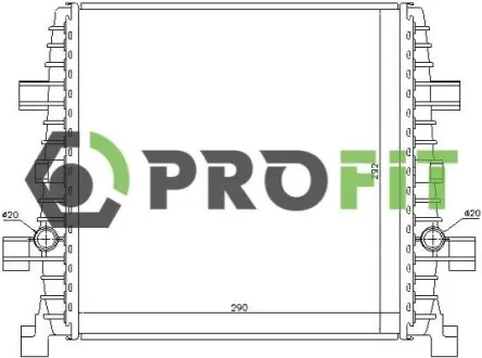 Радиатор охлаждения PROFIT 1740-0025
