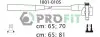 Фото Провід запалювання Seat Ibiza/Malaga 1.2-1.5 86-93 (к-кт) PROFIT (1801-0105) зображення 1
