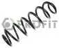Пружина (задня) VW Polo 1.2-1.4/1.4-1.9TDI 01-09/Skoda Fabia 1.0-1.2TSI/1.2-1.4TDI 07- (B3) PROFIT (2010-1766) зображення 1
