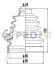 Фото Пыльник ШРКШ резиновый + смазка PROFIT (2710-0022 XLB) изображение 1