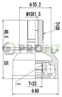 ШРУС PROFIT 27103037 (фото 1)