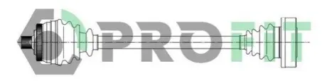 Полуось PROFIT 2730-0199