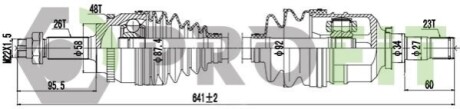 Полуось PROFIT 27303079