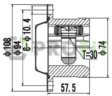ШРУС PROFIT 2810-2050 Купити в Україні