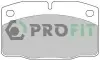Фото Колодки тормозные передние (15.9mm) OPEL Kadett D+E/Corsa/Ascona/Record/Vectra PROFIT (5000-0173) зображення 1