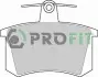Фото Колодки гальмівні (задні) Alfa Romeo 164 87-98 PROFIT (5000-0222) зображення 1
