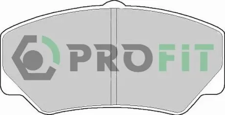 Колодки гальмівні дискові PROFIT 5000-0450 Купити в Україні