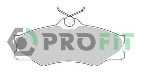 Колодки гальмівні дискові PROFIT 5000-0517 Купити в Україні