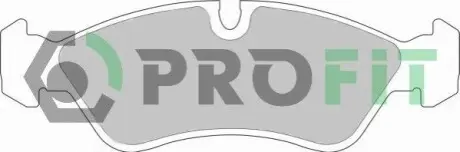 Колодки тормозные передние (17.5mm) OPEL Kadett E,Vectra 88-,Astra 2.0 91-,Omega PROFIT 5000-0584 Купити в Україні