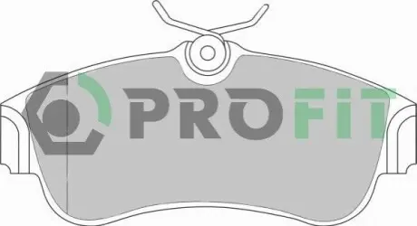 Колодки тормозные дисковые PROFIT 5000-0604 Купить в Украине