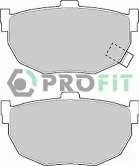 Колодки гальмівні (задні) Hyundai Elantra/Kia Cerato 00- (85.6x46.3) PROFIT 5000-0638 Купити в Україні