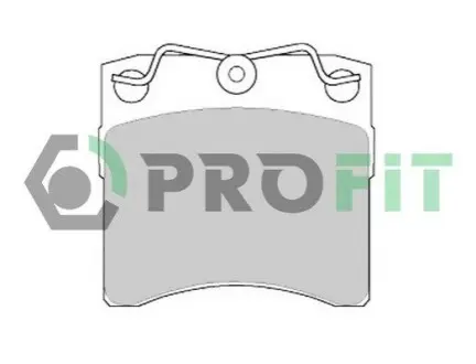 Колодки гальмівні дискові PROFIT 5000-0722 Купити в Україні