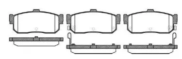 Колодки гальмівні (задні) Nissan Almera/Maxima 95-00/Primera 90-98/Sunny 90-95 PROFIT 5000-0796 Купити в Україні