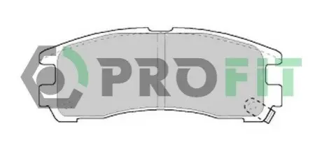 Колодки тормозные дисковые PROFIT 5000-0803 Купить в Украине