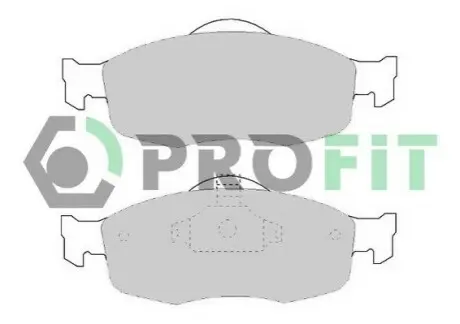 Колодки гальмівні (передні) Ford Mondeo I/II 93-00/Scorpio I/II 85-98 PROFIT 5000-0884 Купити в Україні