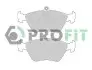 Фото Колодки гальмівні (передні) Opel Omega B 94-00/Vectra A 93-95/Saab 900 93-98 PROFIT (5000-0901) зображення 1