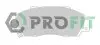 Фото Колодки гальмівні (передні) Honda Accord V/VI 93-03/Civic 97-01 PROFIT (5000-0905) зображення 1
