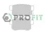 Колодки тормозные дисковые PROFIT (5000-0956) изображение 1