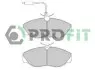 Фото Колодки гальмівні дискові PROFIT (50000967) зображення 1