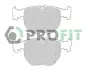 Фото Колодки гальмівні (передні) BMW 5 (E39)/7 (E38)/X5 (E53) 94-07 PROFIT (5000-0997) зображення 1