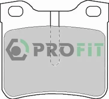 Колодки тормозные задние MERCEDES VITO 97-03 PROFIT 5000-1044 Купити в Україні