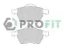 Фото Колодки гальмівні дискові PROFIT (5000-1055) зображення 1
