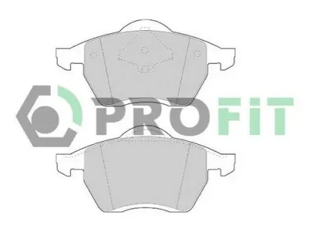 Колодки тормозные дисковые PROFIT 5000-1055 Купить в Украине