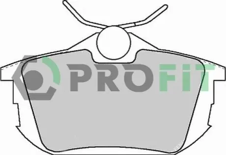 Колодки гальмівні (задні) Mitsubishi Colt 04-12/Space Star 98-04/Carisma 95-06/Volvo S40/V40 95-04 PROFIT 5000-1095 Купити в Україні