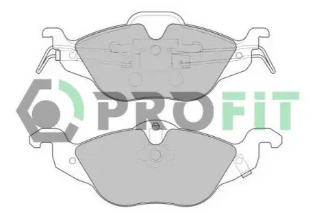 Колодки гальмівні (передні) Opel Astra G 98-09/Chevrolet Corsa 94-02 PROFIT 5000-1293 Купити в Україні