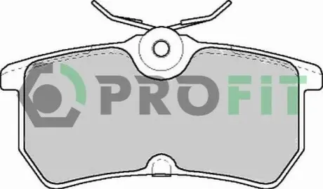 Колодки гальмівні (задні) Ford Focus 98-05/Fiesta V/VI 05 PROFIT 5000-1319 Купити в Україні