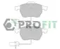 Фото Колодки гальмівні (передні) Audi A4/A6/Skoda Superb/VW Passat 1.9TDI/2.5TDI 95 PROFIT (5000-1323) зображення 1