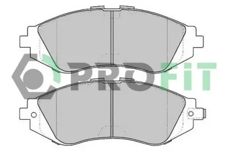 Колодки гальмівні (передні) Chevrolet Lacetti 05-/Spark 10-/Daewoo Lanos/Sens/Nubira 97-/Rezzo 00 PROFIT 5000-1369 Купити в Україні