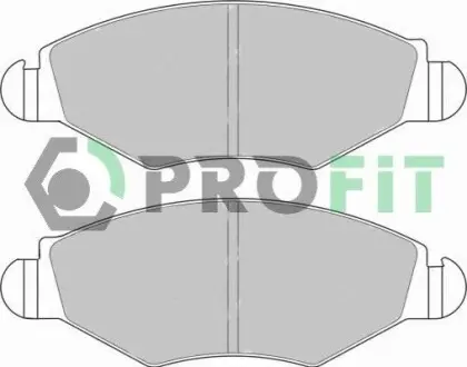 Колодки гальмівні (передні) Peugeot 206 98-/Peugeot 206+ 09-13 PROFIT 5000-1378 Купити в Україні