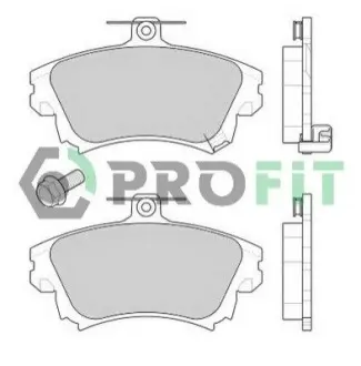 Колодки гальмівні (передні) Mitsubishi Carisma 95-06/Colt 04-13/Volvo V40/S40 95-06 PROFIT 5000-1384 Купити в Україні