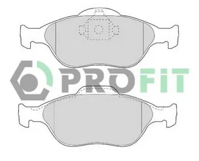 Тормозные колодки передние FORD FIESTA, FUSION/ MAZDA 2 PROFIT 5000-1394 C Купить в Украине