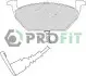Фото Колодки тормозные дисковые PROFIT (5000-1398) изображение 1