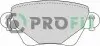 Фото Колодки тормозные дисковые PROFIT (5000-1416) изображение 1