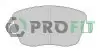 Фото Колодки гальмівні (передні) Seat Cordoba/Ibiza IV/VW Polo/Skoda Fabia 99-15/Roomster 06-15 PROFIT (50001419) зображення 1