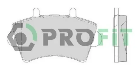 Колодки гальмівні дискові PROFIT 5000-1452 Купити в Україні