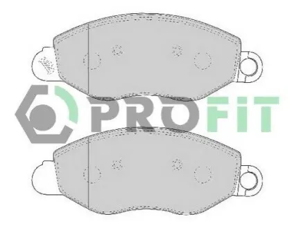 Колодки гальмівні дискові PROFIT 5000-1461