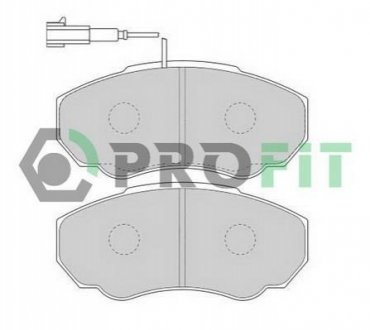 Колодки тормозные дисковые PROFIT 5000-1478 (фото 1)