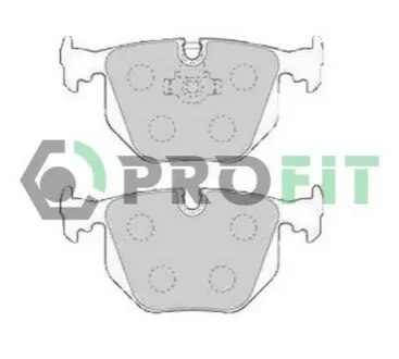 Колодки гальмівні (задні) BMW 3 (E46)/5 (E39)/7 (E38)/X3 (E83)/X5 (E53) 94 PROFIT 5000-1483 Купити в Україні