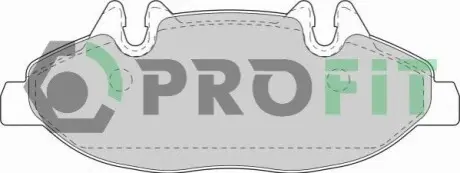 Колодки тормозные дисковые PROFIT 5000-1493 Купить в Украине